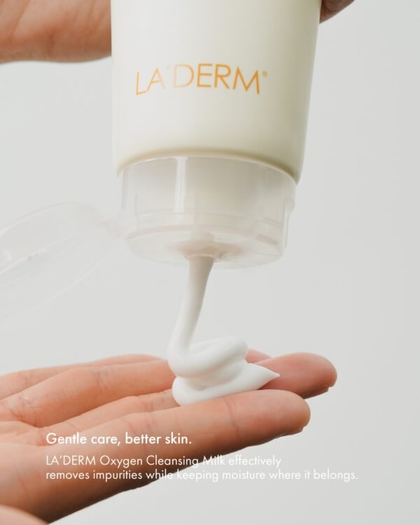 LA’DERM Oxygen Cleansing Milk