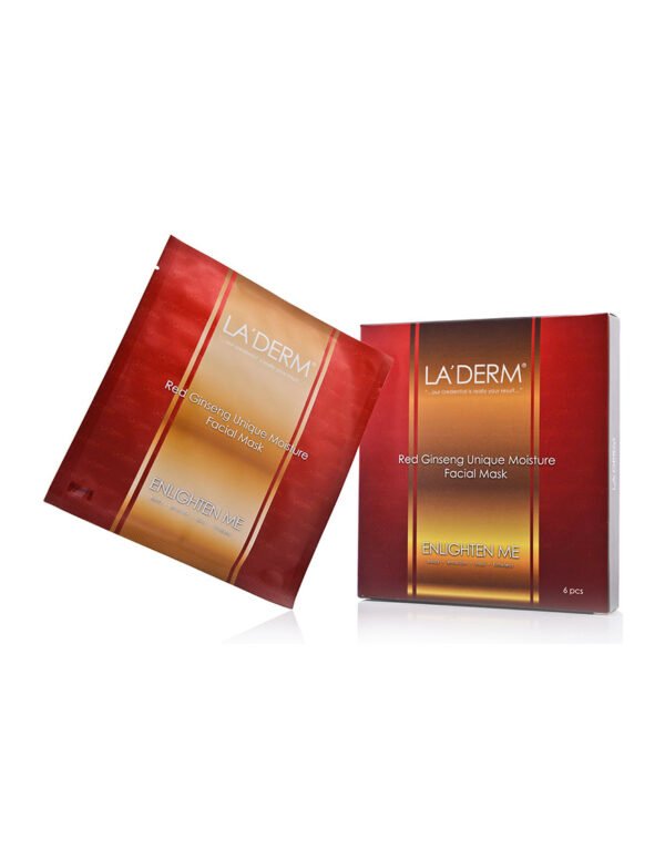 LA’DERM Red Ginseng Whitening Moisture Facial Mask LA’DERM Red Ginseng Whitening Moisture Facial Mask