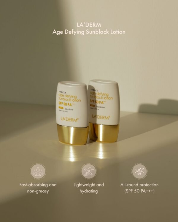 LADERM AGE DEFYING SUNSCREEN LOTION SPF50 PA+++