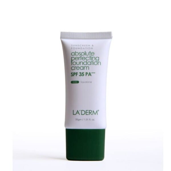 LA’DERM P-erfecting Foundation Cream SPF35 – Pink and Brown (1) LA’DERM P-erfecting Foundation Cream SPF35 – Pink/Brown